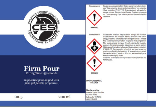 Firm Pour - pour-in pad